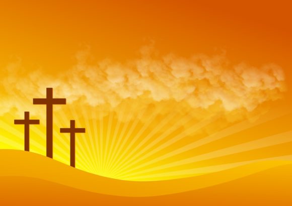1 Free Calvary Illustrated Background: A Valuable Resource for Religious Art and Content Creation