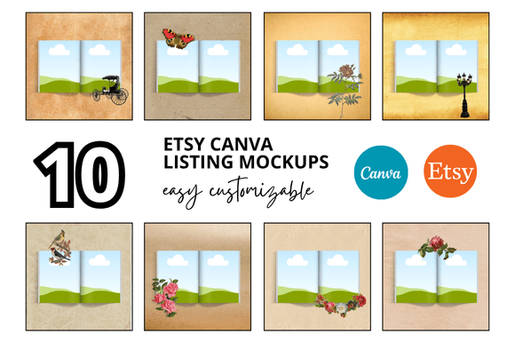 10 Book Etsy Mockup Listings That Deliver Real Value for Self-Publishers and Creators