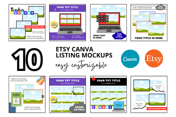 10 Teachers Pay Teachers Etsy Mockup Ideas for Smarter Product Presentations