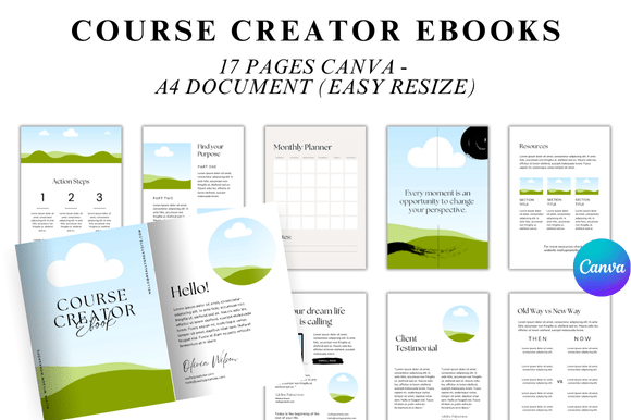 17 Editable Ebook Template: A Versatile Typeface for Modern Projects