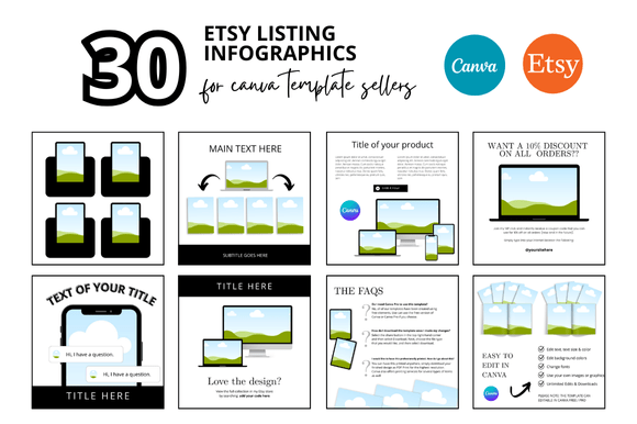 30 Etsy Listing Photo Infographics: A Complete Guide to Boosting Your Shop's Visual Appeal