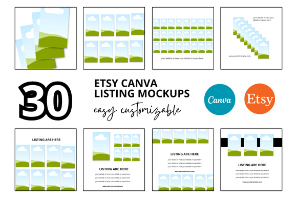 30 Flash Card Etsy Listings Mockup: A Practical Guide for Sellers and Creators