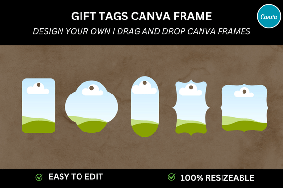5 Gift Tag Frame Mockup Canva: Practical Ways to Use Them in Real Projects