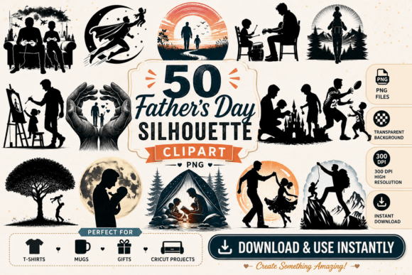 50 Heartwarming Father’s Day Silhouette: A Practical Guide for Choosing the Right Design Resource