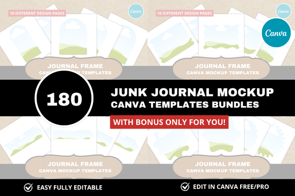 Evaluating the 180 Junk Journal Canva Bundle: A Practical Guide for Creatives