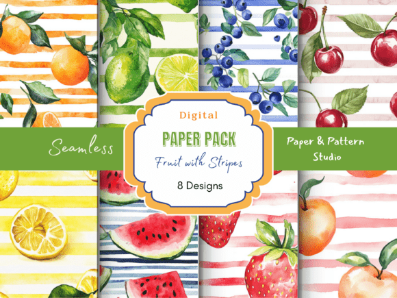 Fruit with Striped Pattern Seamless: Why This Design Works for Everything