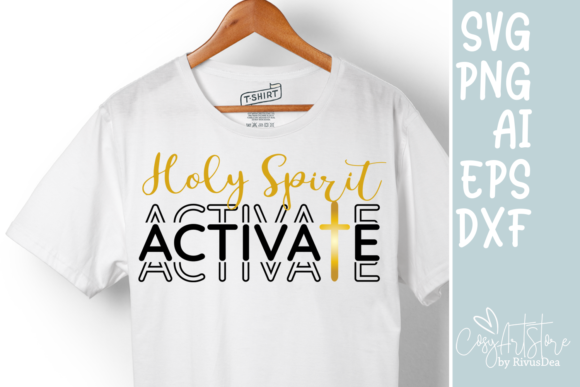 Holy Spirit Activates SVG for Christmas