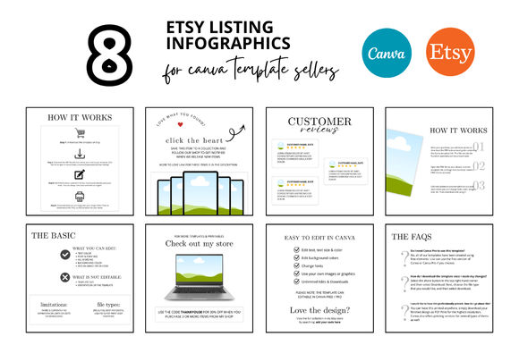 How 8 White Etsy Listing Infographics Can Transform Your Product Presentation