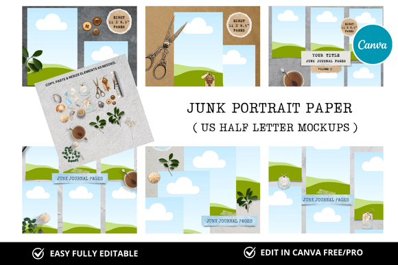 How a 10-Journal Half Letter Etsy Mockup Can Elevate Your Digital Product Sales