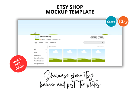 How Etsy Shop Mockup Templates Are Shaping the Future of Online Retail