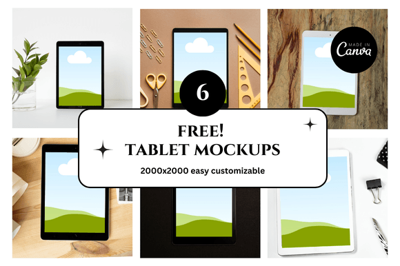 How Tablet Etsy Canva Mockup Workflows Transform Digital Product Listings