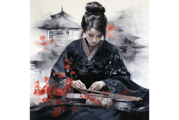 Pastel Drawing Japanese Wall Prints: A Strategic Addition to Your Creative and Professional Space