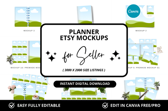 Planner Etsy Canva Mockup: Ideas & Tips