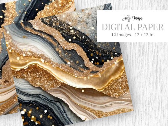The Allure of Luxurious Black Alcohol Ink and Glitter: An In-Depth Guide