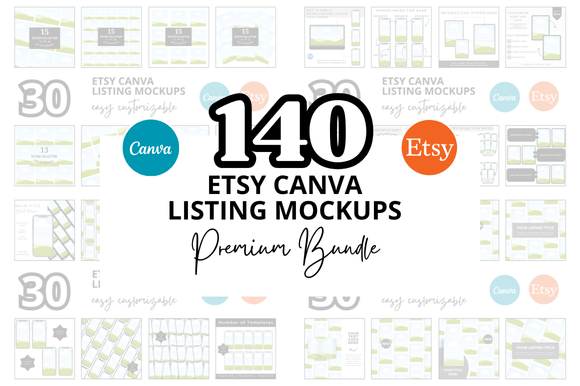 Turning Etsy Listings into Sales with the Bonus 140 Etsy Mockup Bundle