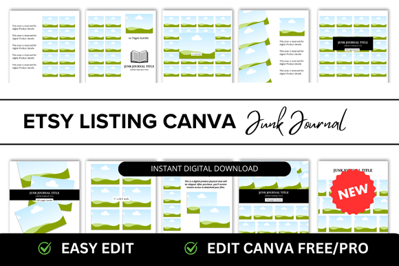 Why a Junk Journal Etsy Listings Mockup Can Transform Your Shop’s Performance