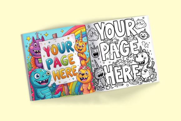 Why Square Open Book Pages Mockup Elevates Your Content Presentation